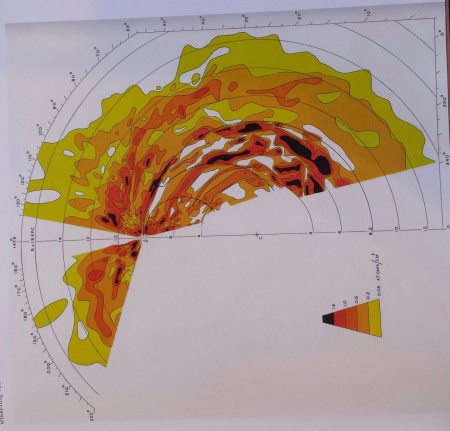 De eerste radiokaart van de Melkweg